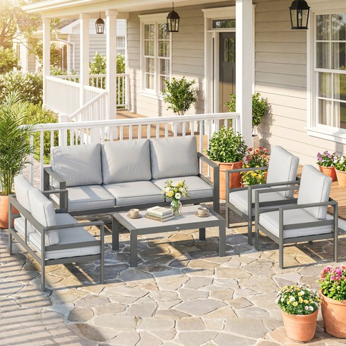 Seater aluminium garden - 7,