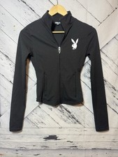 Playboy brown fitted Zip Up