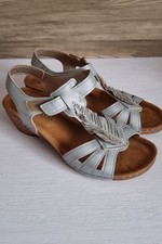 Ladies Lotus Strapped Wedge Sandals - UK Size 4 EU 37 Shoes 