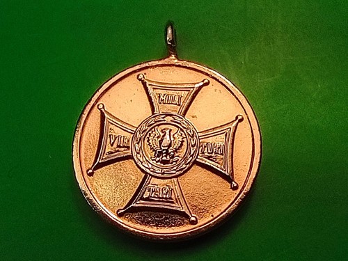 Ww2 polish medal merit field - ww2,