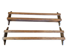 2 Vintage Antique Church Pew