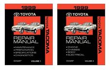 1999 Toyota Tacoma Shop Service Repair Manual Book Engine Drivetrain OEM