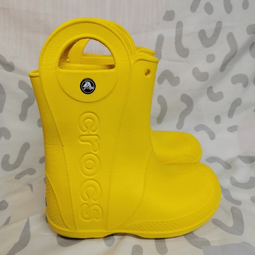 Crocs kids wellies yellow - kids, size