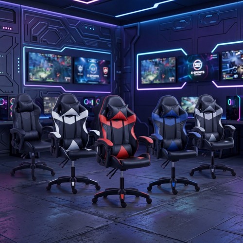 Racing gaming chair high - racing, back