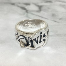 Vivienne Westwood Belt Ring, Silver Mint