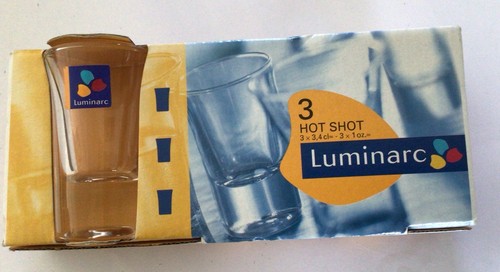 Luminarc hot shot glasses 3 - hot,