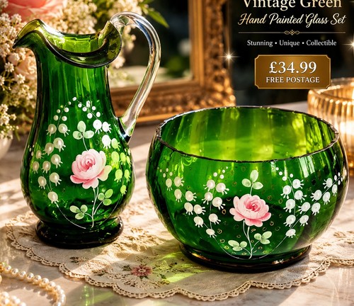 Vintage green hand - vintage,