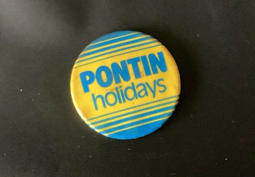 Pontins vintage badge - pontins,