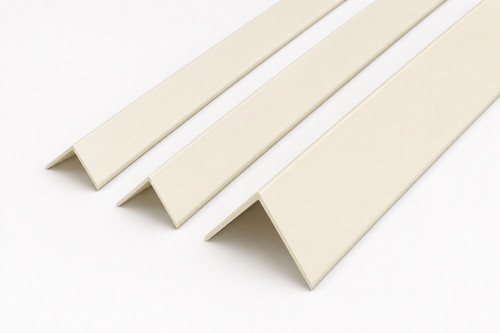 Ivory pvc corner angle - 1m,