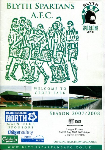 Blyth spartans hyde - spartans, united