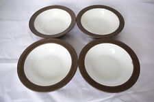 HORNSEA PALATINE CEREAL / SOUP BOWLS X 4 NEW FACTORY SECONDS.
