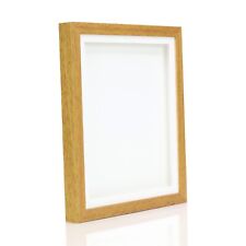 Light Solid Wood 3D Deep Box Picture Frame Display Memory Box With Mount
