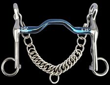 Ported Weymouth Blue Alloy