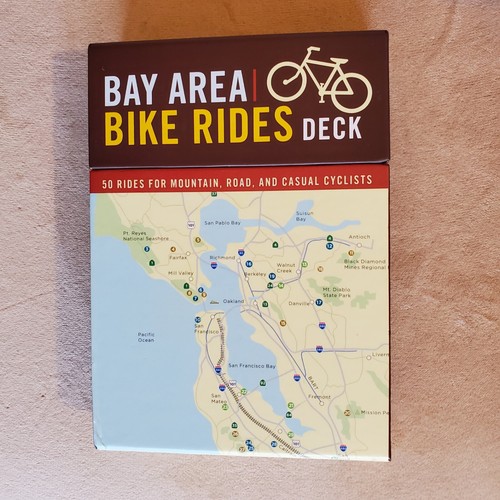 Bay area bike rides - area, by