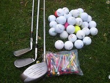 3 Golf Clubs + 50 Cross Golf