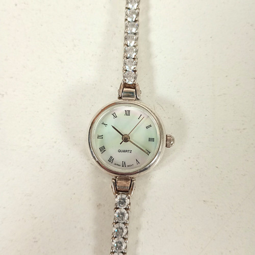 Vintage 925 silver zirconia - vintage,