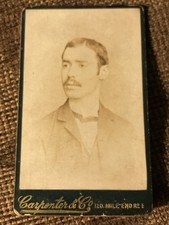 Victorian CDV Photo Man w/