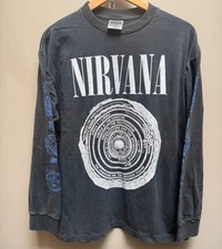 Nirvana Vestibule 1992 tour t shirt long sleeve XL