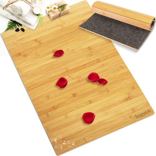 Serenelife natural bamboo bath - serenelife,