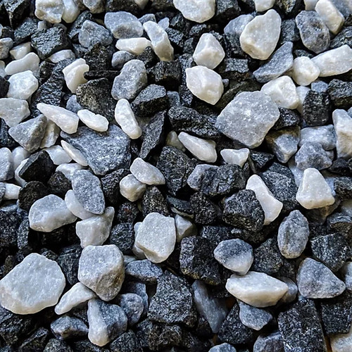 Black ice decorative gravel
