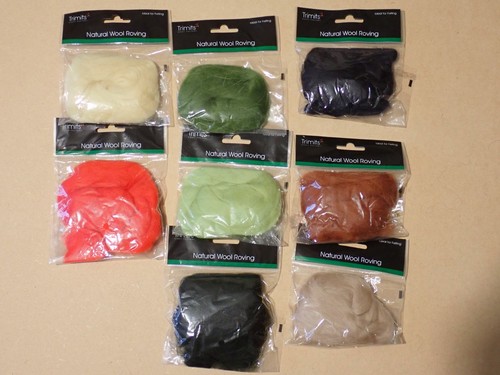 Lot trimits natural wool - lot, of