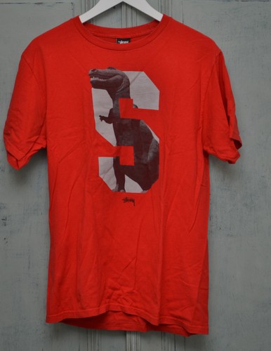 Stussy red dino men - men's, medium