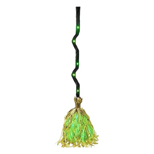 Animated witches broom - witches,