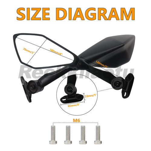 Bike mirror for suzuki - for,