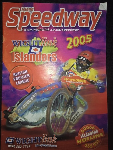 Speedway programme isle - speedway,