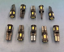 VAUXHALL T10 Front Side Light Xenon White Error Free Canbus Bulbs W5W 501  6 SMD