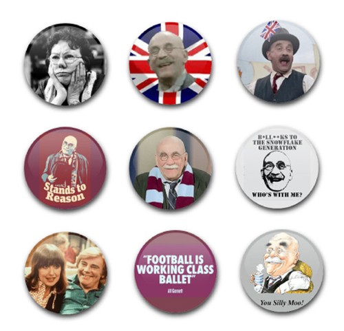25mm button badges - , alf