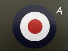 RAF ROUNDEL STICKERS X2 AorB