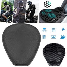 3D Motorcycle Seat Pad Motorbike Cover Universal Comfort Air Cushion Gel Durable