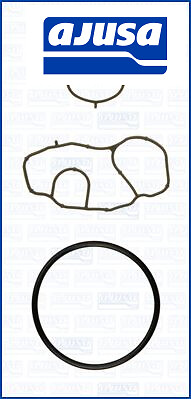 Oil cooler gasket set - cooler,