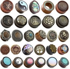 Wooden Ear Plug - Choose