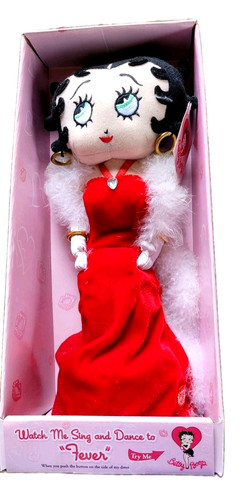 Betty boop singing plush - boop, 14"