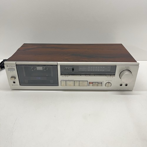 Hitachi stereo cassette deck - hitachi,