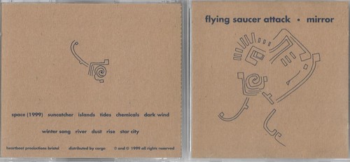 Flying saucer attack mirror - saucer,