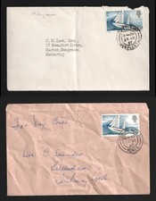 1967 Gypsy Moth IV Francis Chichester World Voyage 2 FDC First Day Covers SG 751