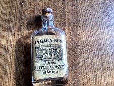 Old Reading Abbey brand-Jamaica Rum bottle-Butler&Sons-Reading