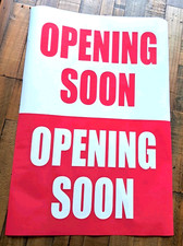 OPENING SOON CLOSING DOWN SHOP SALE POSTERS -  PP9 - CHOOSE A SIZE!