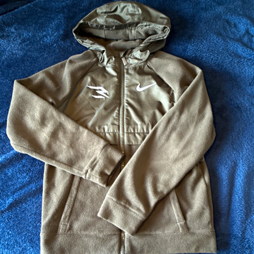 Nike boys khaki fleece full - boys,