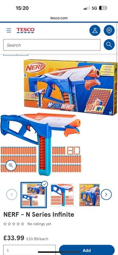 Nerf series infinite toy - infinite, gun
