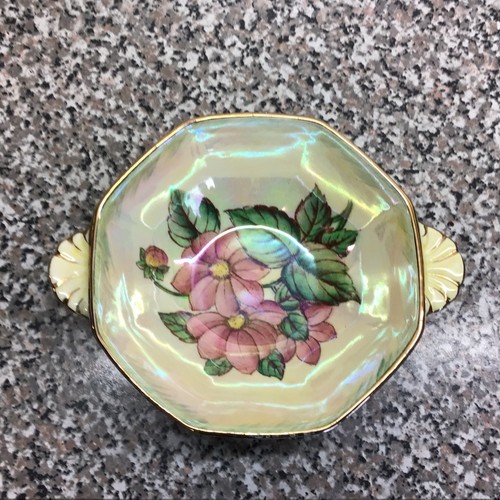 Maling pottery lustre dahlia - pottery,