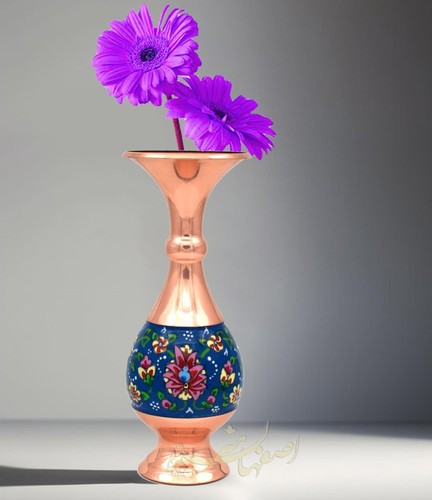 Traditional vase copper - traditional,