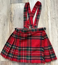 Fringe Irish Kilt Toddler Red