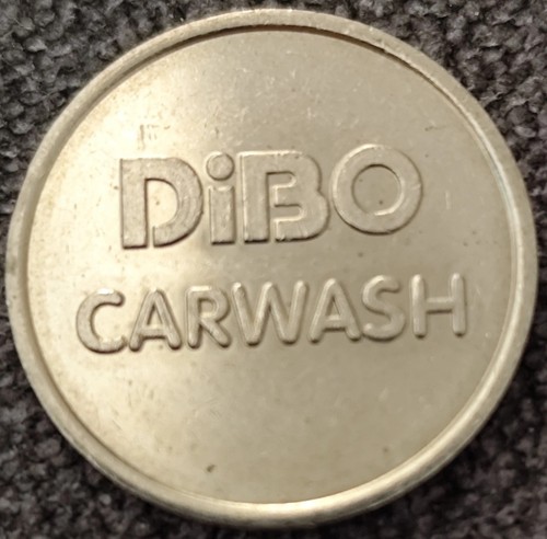 Car wash token - wash, dibo