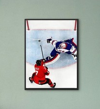 USA vs Canada Ice Hockey Goal