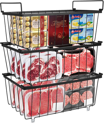 Freezer organizer pack - organizer:, 3-pack
