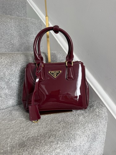 Prada mini galleria patent - prada,